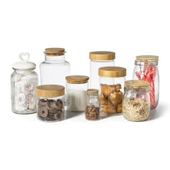 Weckpot met houten deskel - 1.5 liter