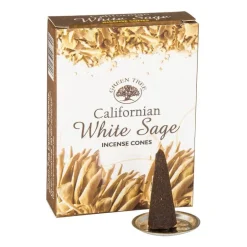 Wierookkegeltjes Californian White Sage - 10 stuks