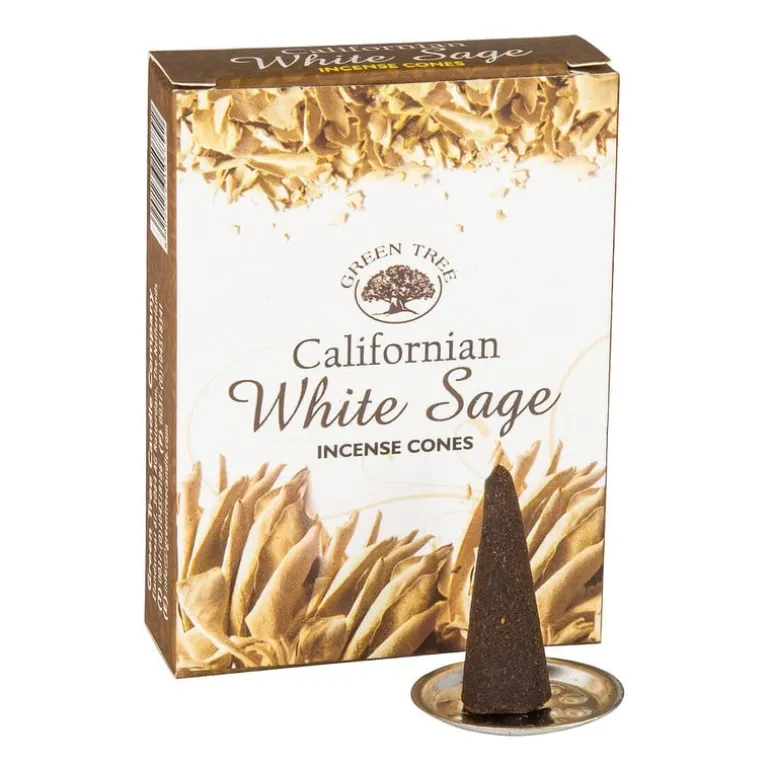Wierookkegeltjes Californian White Sage - 10 stuks
