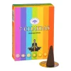Wierookkegeltjes7 Chakras - 10 stuks