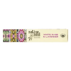 Wierook native soul white sage & lavendel - 15 gram