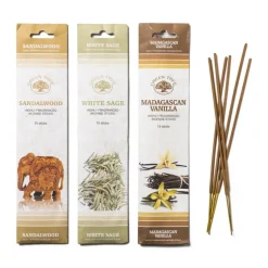 Wierooksticks Green Tree - madagascan - 15 stokjes