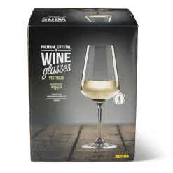 Wijnglas kristal - set van 4 - 350 ml