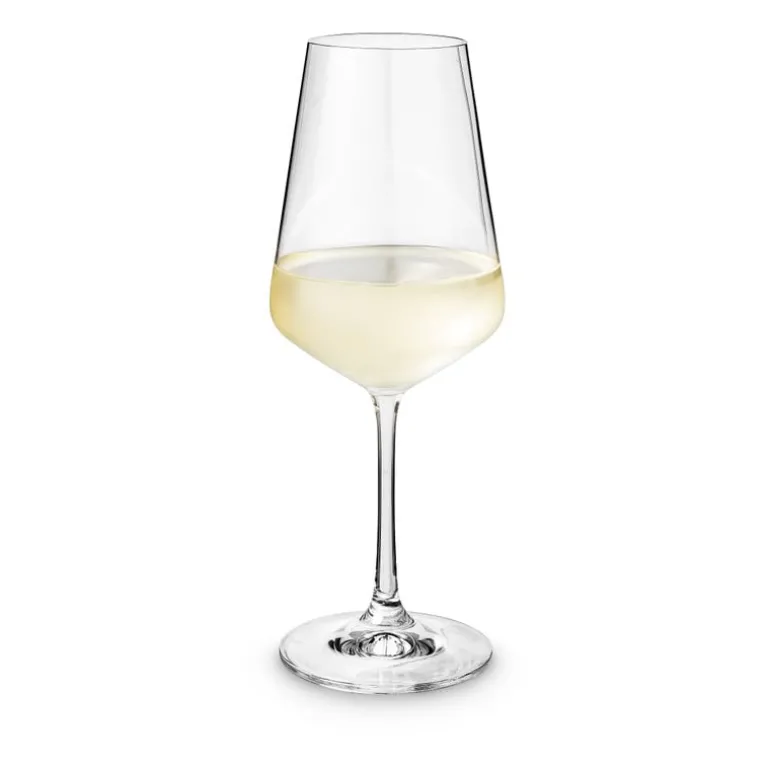 Wijnglas kristal - set van 4 - 350 ml