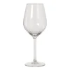 Wijnglas plisse groot - transparant - 500 ml