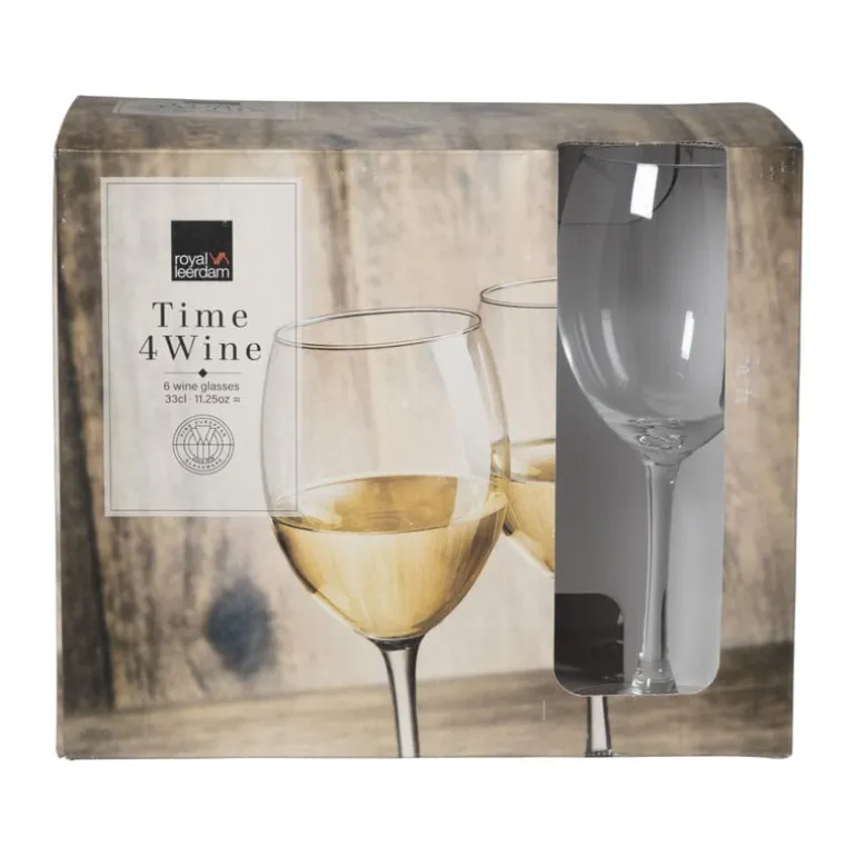 Wijnglas - set van 6 - 33 cl