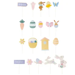 Zoek kit paaseieren - stickers - set van 20