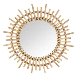 Zonnespiegel bamboe - ⌀29 cm