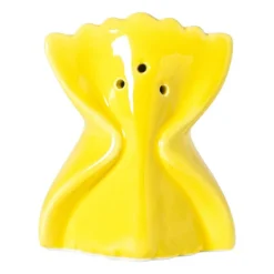 Zoutvaatje pasta farfelle - geel - 8x6.5x4.5 cm
